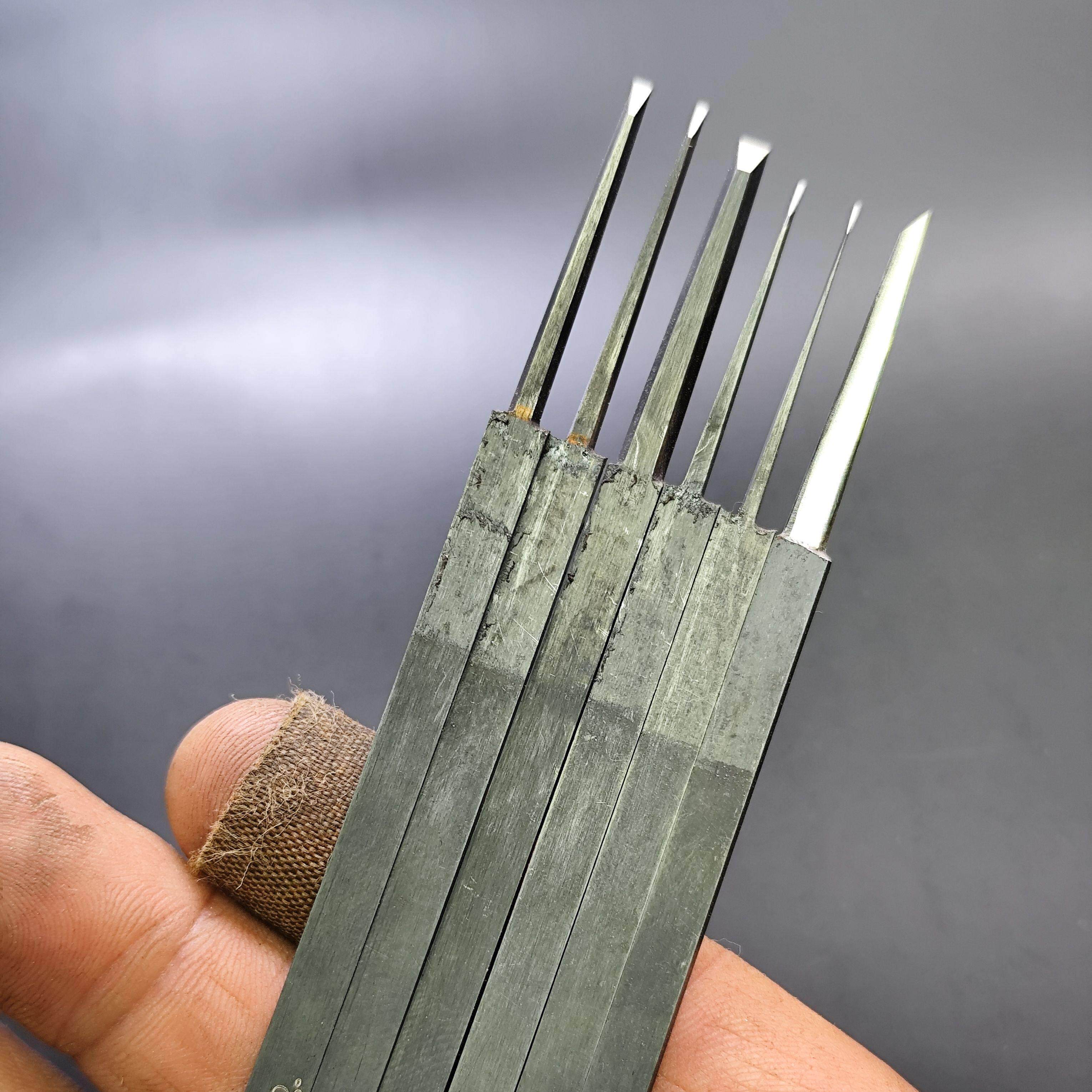雕刻刀手工刻刀木工套装硬木头木雕核雕工具超硬m35白钢雕刻工具