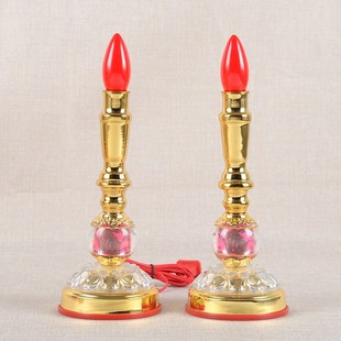 佛前供灯电烛灯电蜡烛波灯供灯家用led供灯插电佛供灯神灯莲花灯