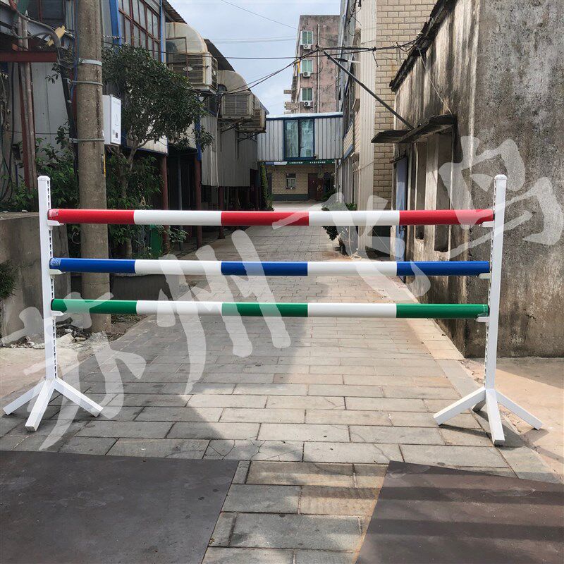 马术障碍架 马术跳马警示杆 训马障碍杆 马场训练场地警示标志