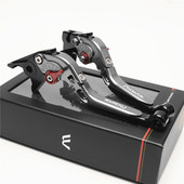 适用高金THOR1000 铝合金伸折刹车牛角离合手把拉杆 2022年改装