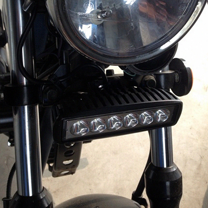 长条灯10-60V电动机车三轮车外置LED灯雾灯日行灯倒车灯辅助灯