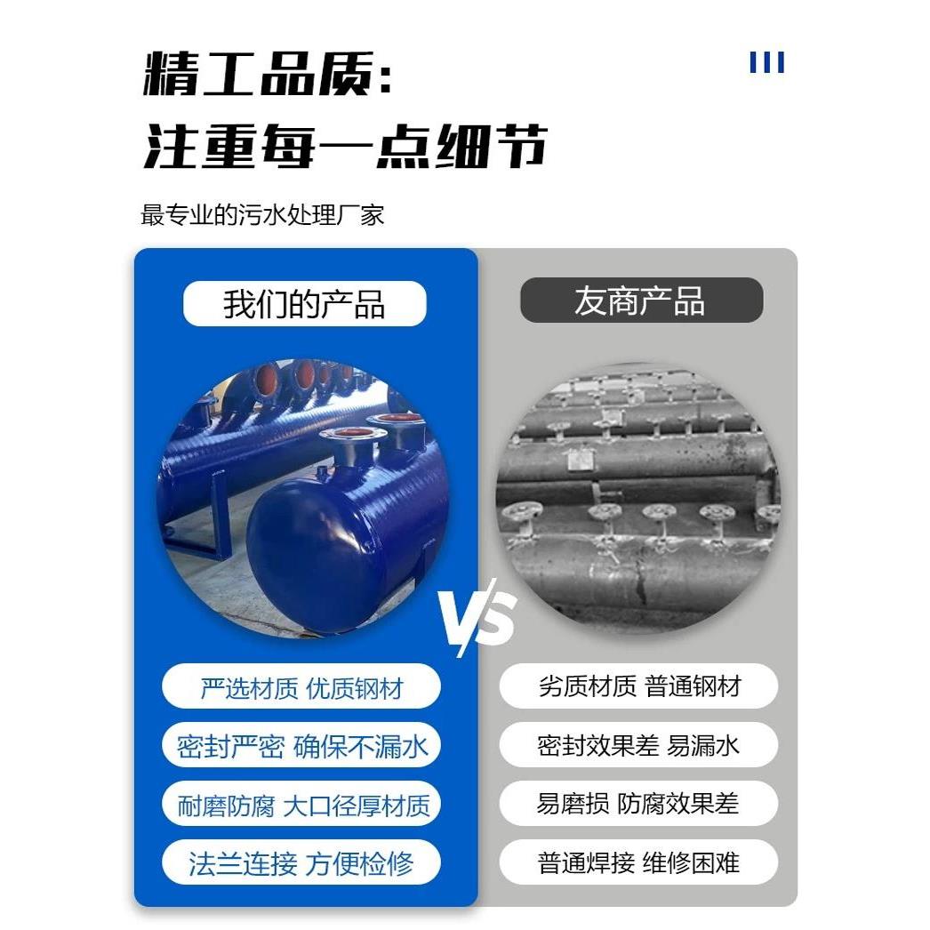 分水器集水器 中央空调地暖分集水器管道分流器 蒸汽锅炉分气缸