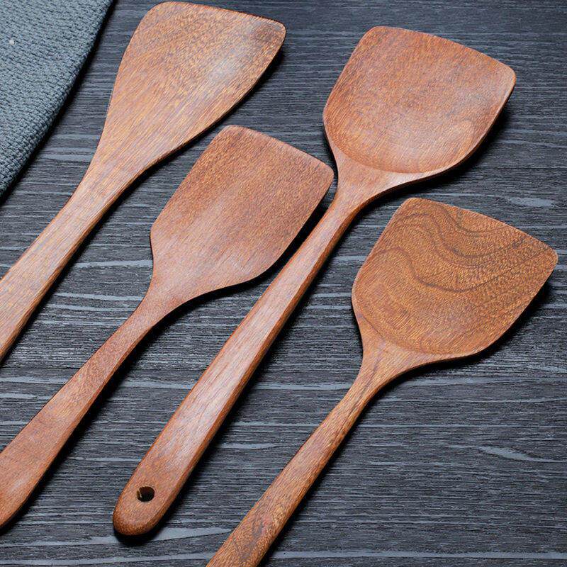 鸡翅木锅铲家用厨房不沾锅木质厨具木勺耐高温的木头炒菜铲子