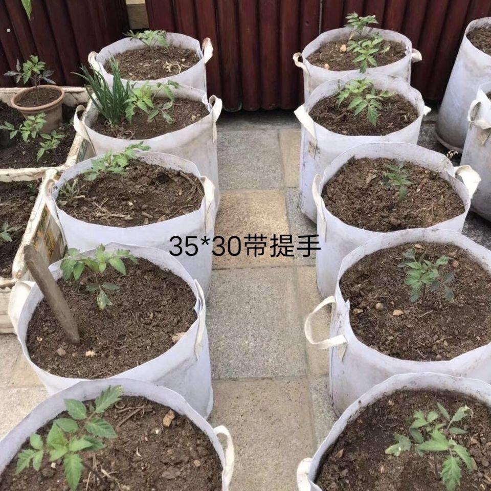 全新料不织布种植袋 环保植树袋阳台楼顶种菜袋