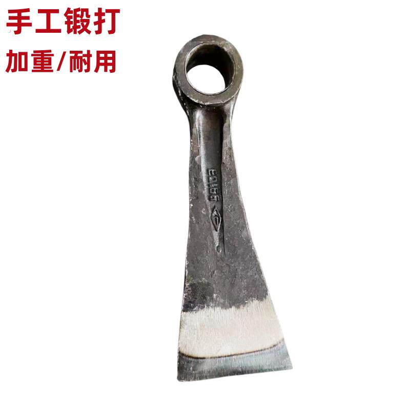 手工锻打一体加厚锄头镐头镢头农具刨树根树坑挖笋户外翻地开荒