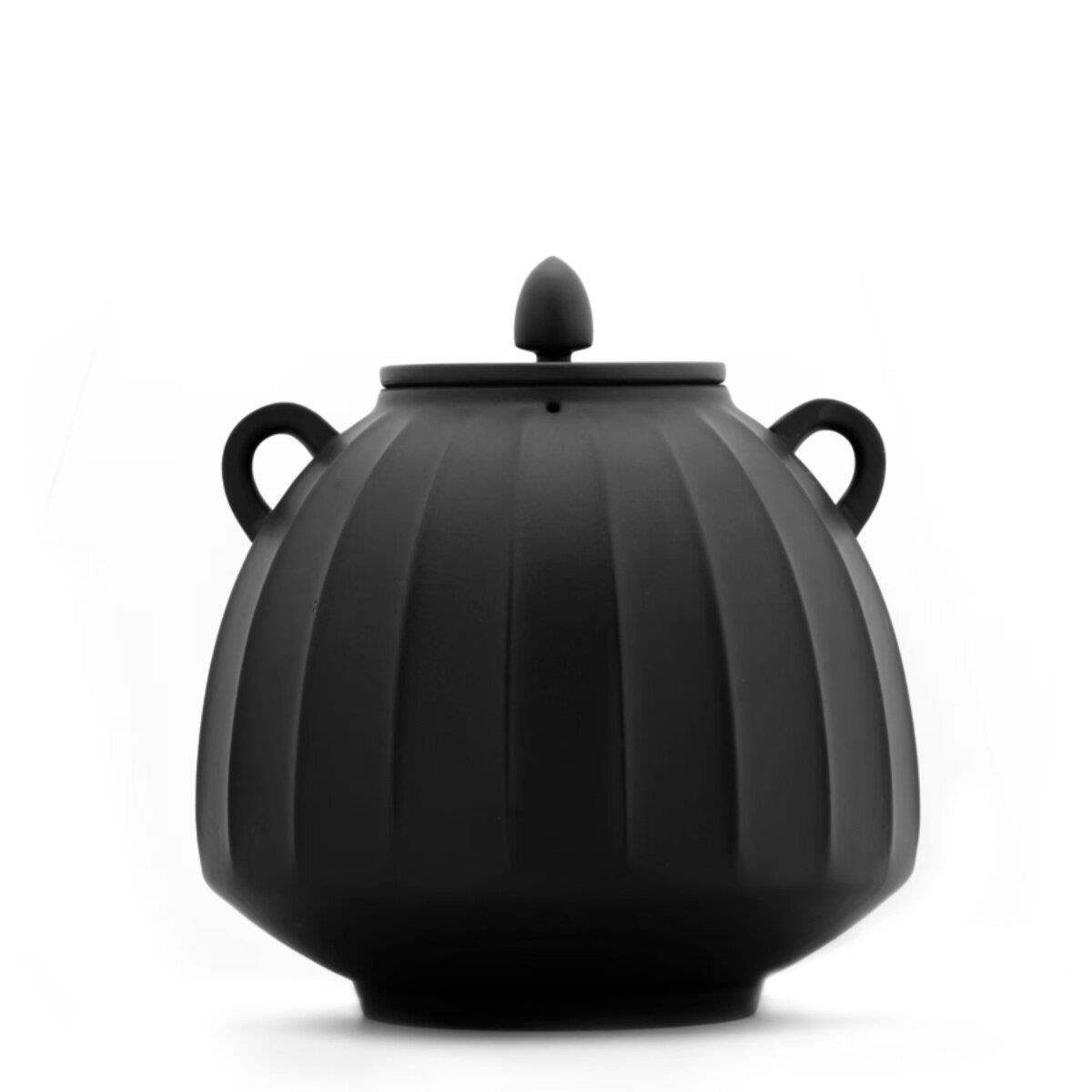 新中式茶馆茶具炭火煮茶釜大容量煮茶壶耐高温大罐熬煮茶桶炭烧炉