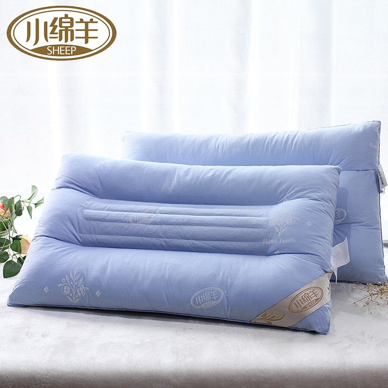 小绵羊荞麦两用枕头家用枕头枕芯一对助睡眠护颈椎成人硬枕单个装