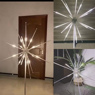 婚庆道具星空吊灯幸运星灯路引海胆流星雨灯带婚礼堂流水跑马灯