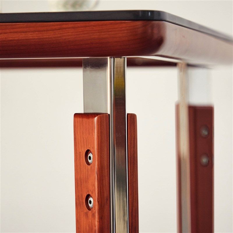 Albini餐桌复古实木岩板意式纯白纯黑大理石长桌家用饭桌金属腿,住宅家具,岩板餐桌,淘宝优惠券,粉丝福利购,淘宝优惠卷