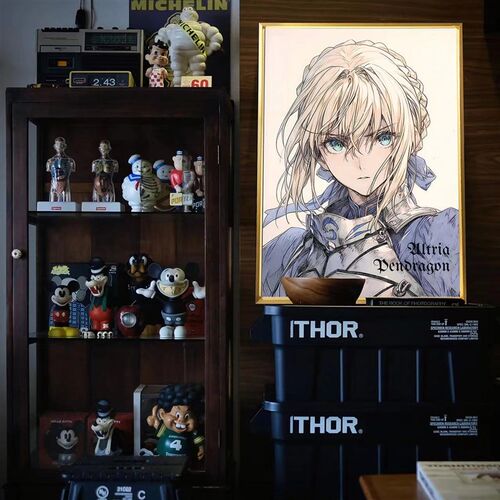 Saber命运之夜Fate阿尔托莉雅圣剑装饰画