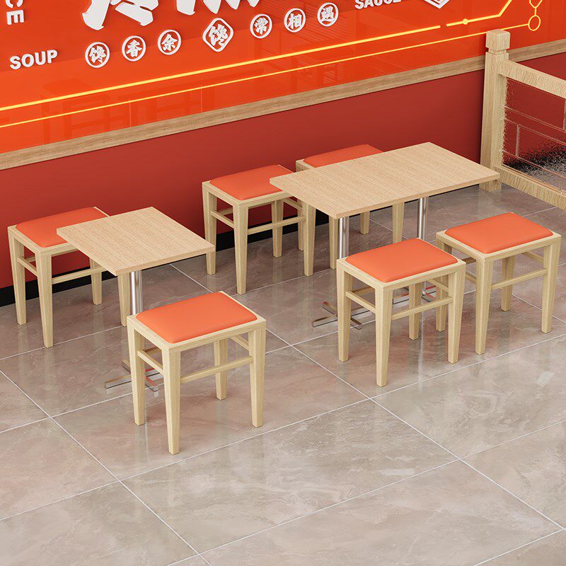 肯德基餐桌饭店凳子小吃快餐店桌椅奶茶店职工食堂餐桌椅商用矮凳,住宅家具,矮凳,淘宝优惠券,粉丝福利购,淘宝优惠卷