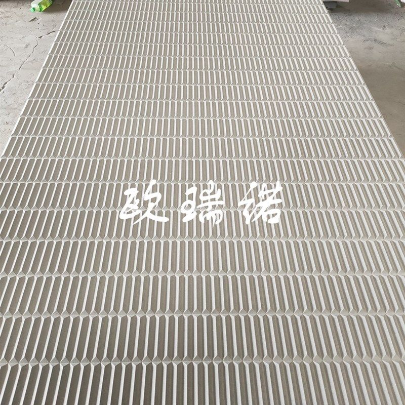 金砖水泥板拉槽板金字塔装饰板清水板波纹板造型板雕刻板饰面板
