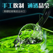 过滤桶玻璃除油膜进出水管鱼缸罂粟喇叭进出水口透明管草缸配件