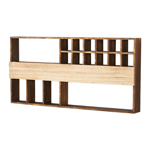 实木博古架中式挂墙墙上茶杯架壁挂式置物架茶壶茶具收纳架多宝阁