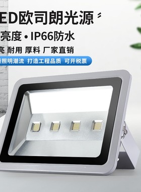 LED户外防水投光灯300瓦500W广场照明灯厂房泛光灯招牌超亮投射灯