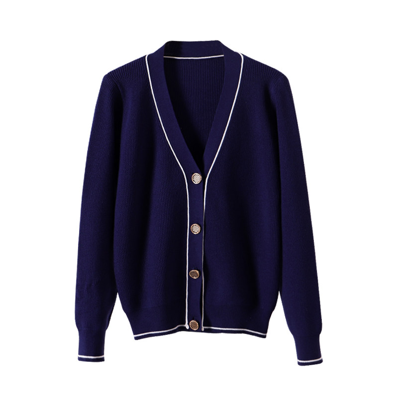 医院护士毛衣外套开衫女2023秋冬加厚不起球针织衫外搭上衣工作服