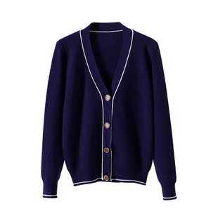 医院护士毛衣外套开衫女2023秋冬加厚不起球针织衫外搭上衣工作服