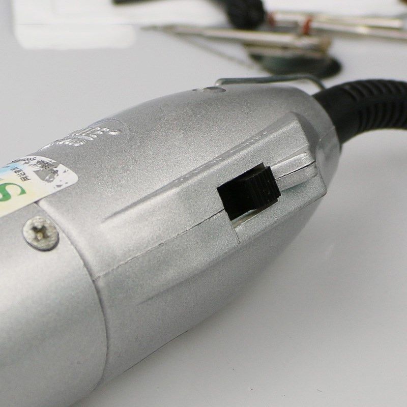 施力特P500-3微型电钻打磨机可调速小电磨直流手电钻模型抛光工具