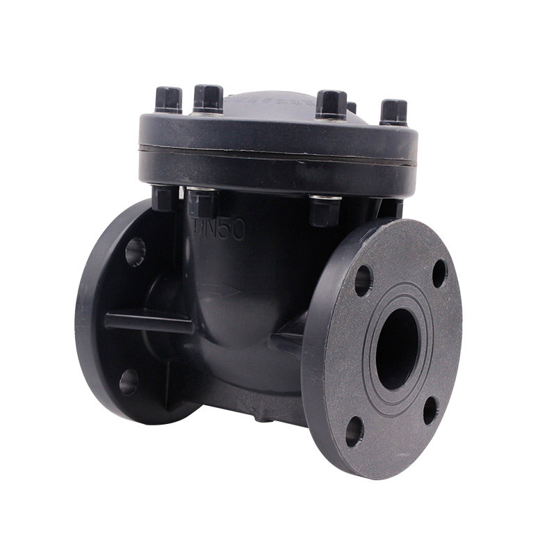 FRPP旋启式止回阀塑料法兰加厚耐磨PP单向阀聚丙烯DN50 65 80 100,五金/工具,止回阀,淘宝优惠券,粉丝福利购,淘宝优惠卷