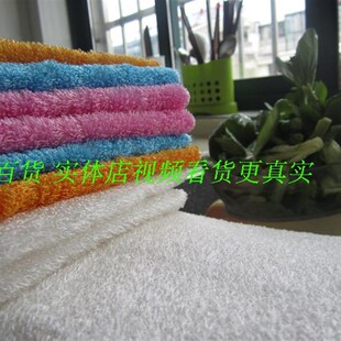 竹纤维洗碗巾韩国竹炭抹布不沾油洗碗布吸水 不掉毛双层加厚