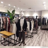 女装 店挂衣架展示架落地式 店陈列中岛架衣服货架 架服装 铁艺服装