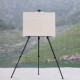 折叠画架画板美术初学套装 4k画板 展架画室素描写生黑色铝铁画架