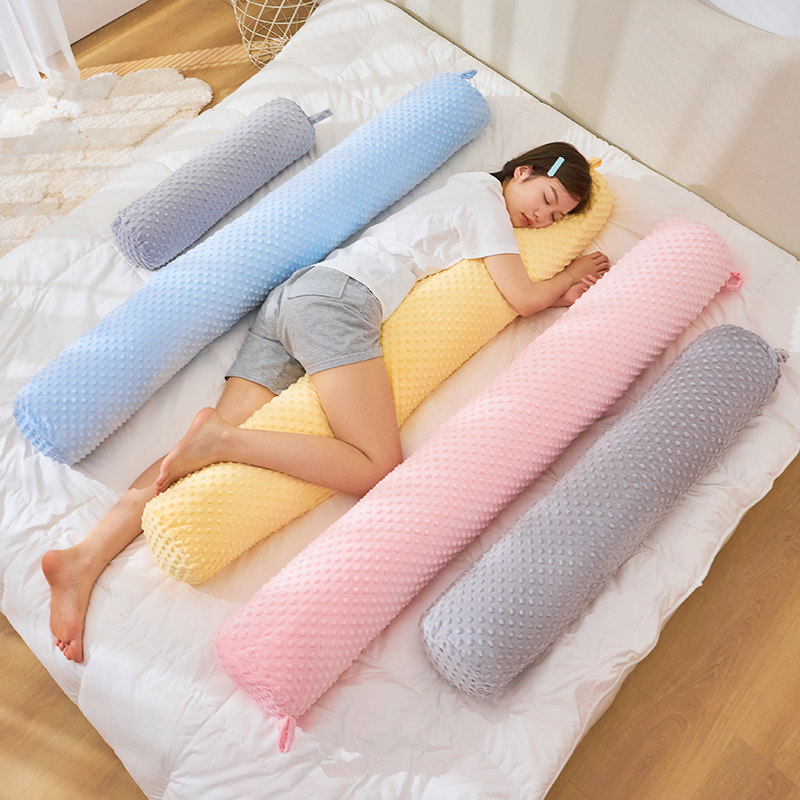 豆豆绒圆柱长条抱枕女生睡觉床上侧睡夹腿枕头床边缝隙档枕垫脚枕,居家布艺,靠垫/抱枕,淘宝优惠券,粉丝福利购,淘宝优惠卷