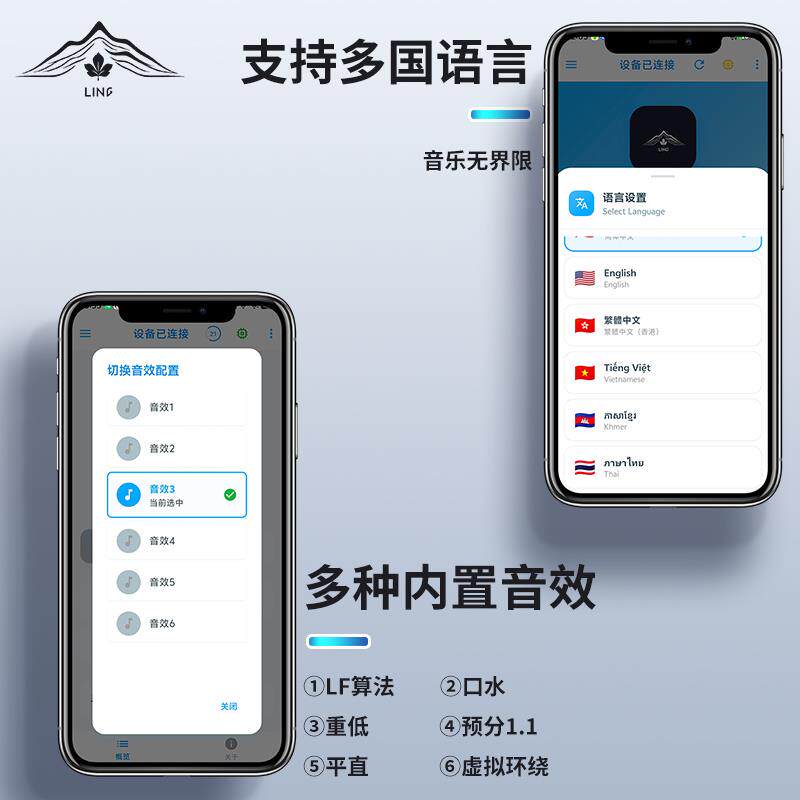 纯数字2.0mm板厚2U沉金2盎铜4*50瓦2.2小功率蓝牙app调音功放