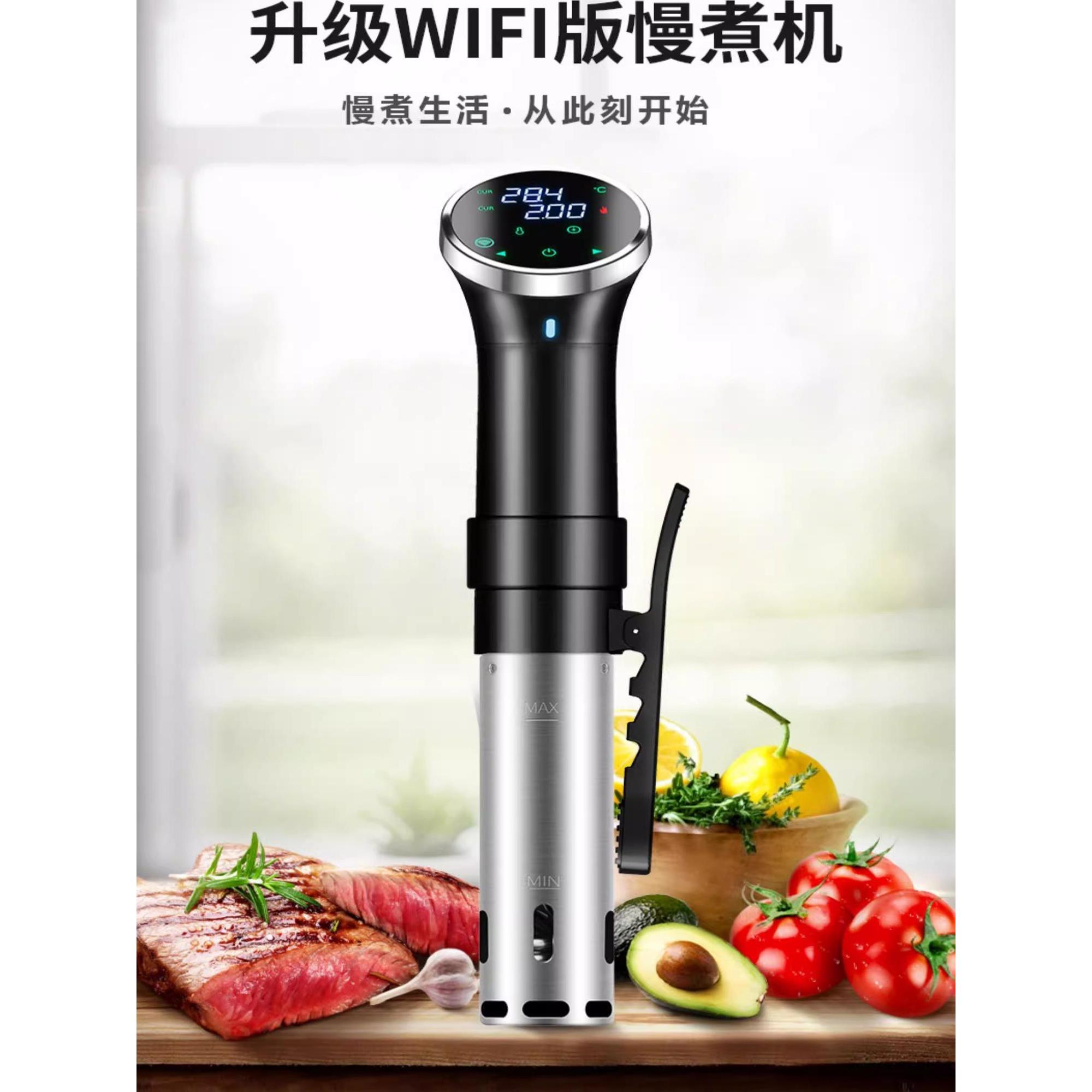 AULDA低温慢煮机家商两用恒温牛排料理机温泉蛋舒肥机商用慢煮棒
