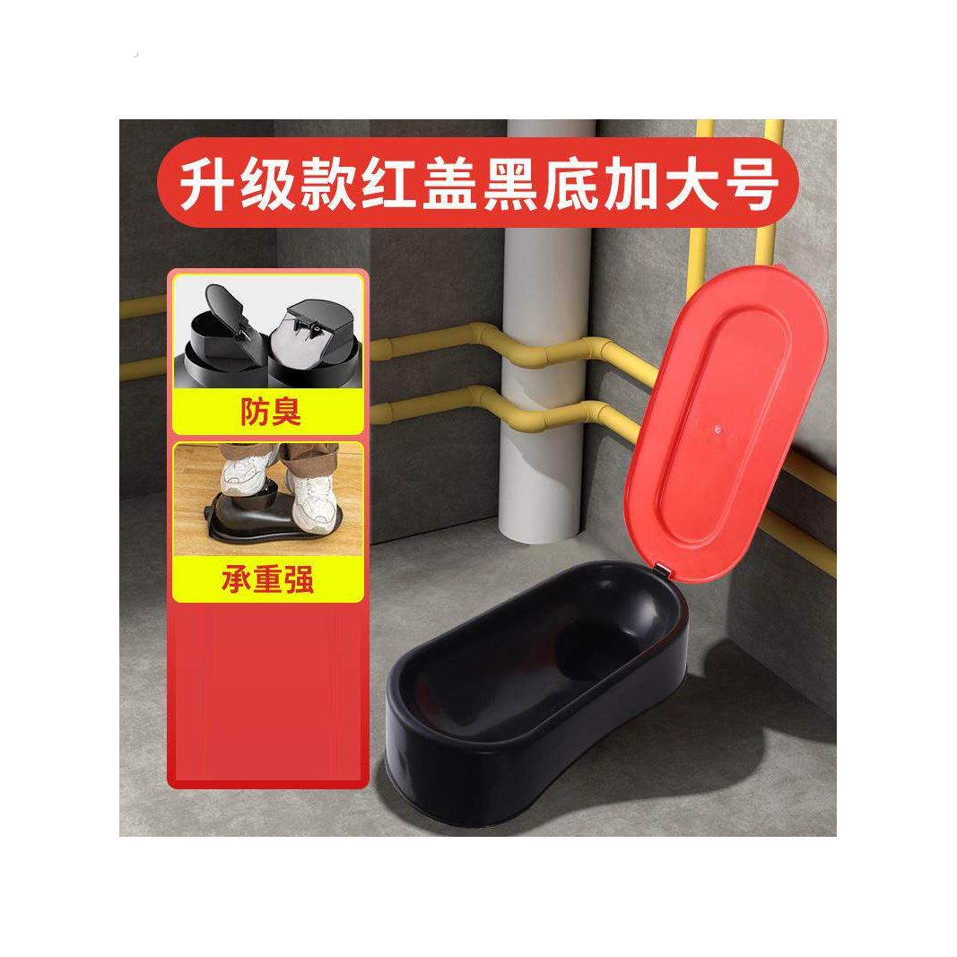 非一次性马桶装修临时蹲便器塑料施工坐便器小便成人工地简易马桶