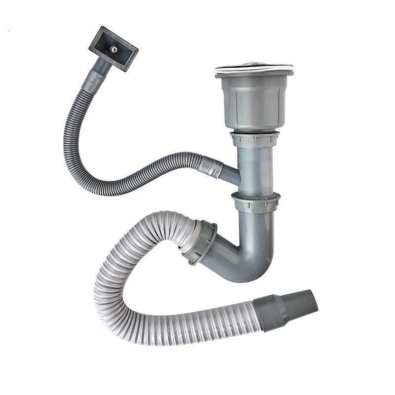 厨房下水道管子洗菜盆池洗碗槽池盆水槽下水管配件单槽排水管软管,家装主材,下水器,淘宝优惠券,粉丝福利购,淘宝优惠卷