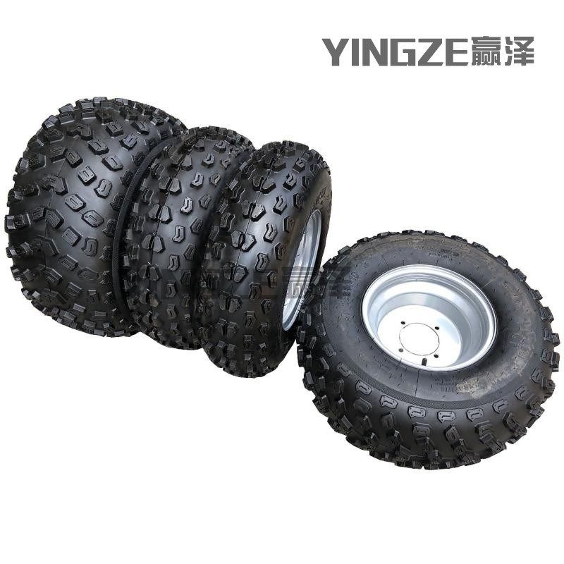 改装四轮卡丁车沙滩车配件21X7-10 22X11-10寸越野花纹真空轮胎