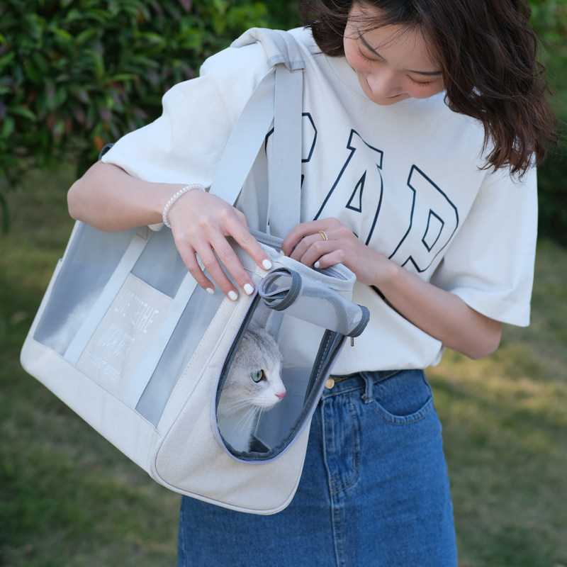夏天透气猫咪手提外带包宠物外出便携单肩猫袋绝育猫书包猫咪背包,宠物/宠物食品及用品,背包/箱包,淘宝优惠券,粉丝福利购,淘宝优惠卷