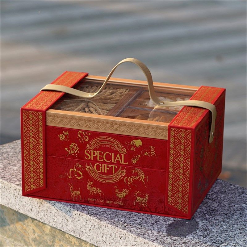 高档多拼礼品盒鲍鱼鱼胶海参海味干货名贵通用双拼六拼包装盒空盒,包装,礼品盒,淘宝优惠券,粉丝福利购,淘宝优惠卷