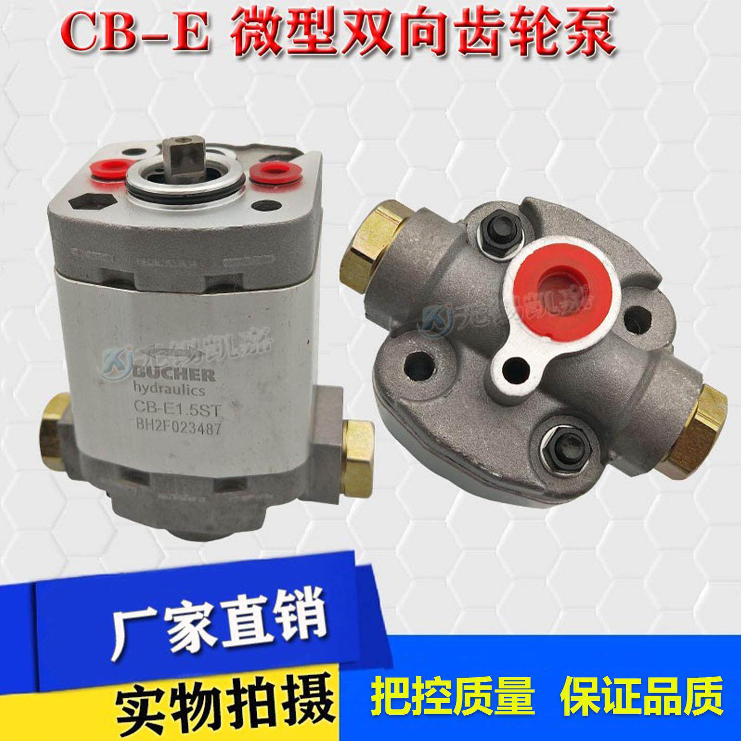 微型双向齿轮泵CB-E1.5ST E0.32 E0.50 E0.75 E1.25 E1.75 液压帮