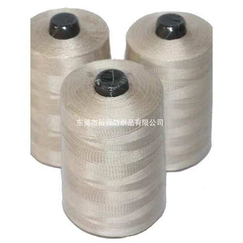 无碱黄色0.25mm玻璃纤维缝纫线净重200g耐550度高温防火线