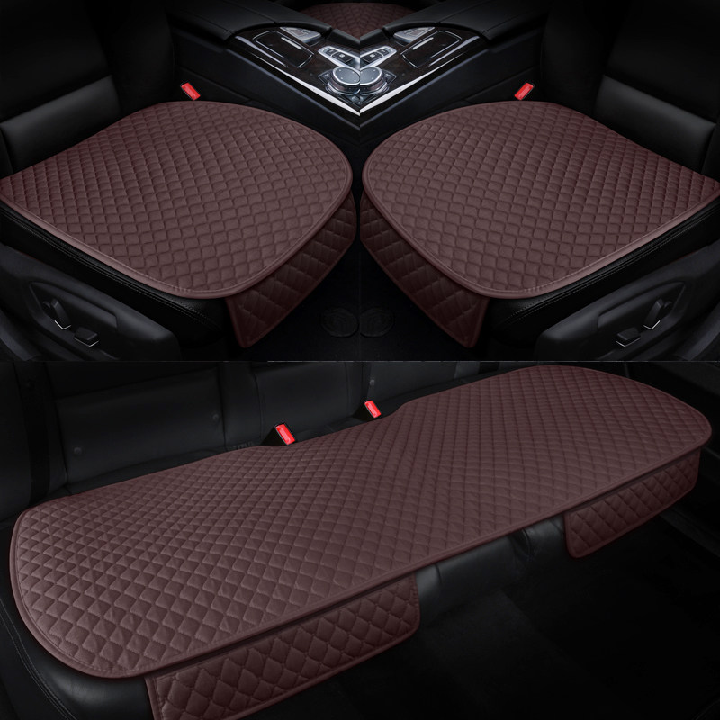 纯亚麻汽车坐垫冬季单片四季通用透气女士通风防滑三件套车座椅垫,汽车用品/电子/清洗/改装,通用座套/座垫,淘宝优惠券,粉丝福利购,淘宝优惠卷