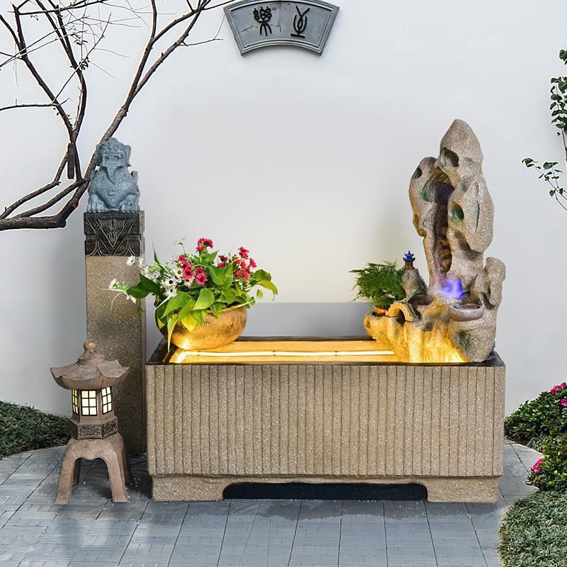 田园假山流水喷泉摆件鱼池造景阳台庭院办公室装饰循环水招财景观,家居饰品,装饰摆件,淘宝优惠券,粉丝福利购,淘宝优惠卷