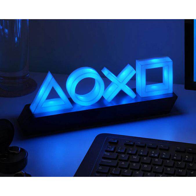 XO灯XBOX小夜灯音乐节奏灯变色台灯礼品氛围灯字灯电竞房声控灯