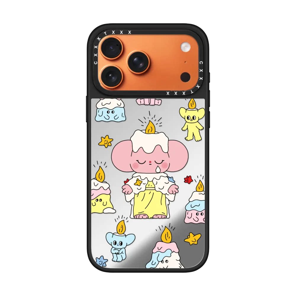 casyetifi联名Starfy鼠斯拉小怪兽手机壳18promax适用苹果iphone17pro防摔明星同款16plus圆圆大耳宝15保护套