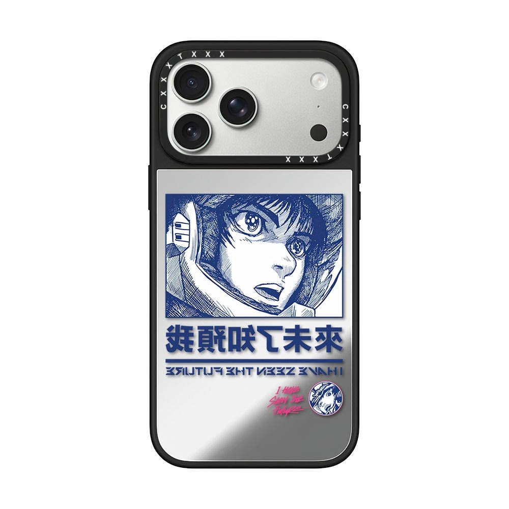 赛博朋克漫画风我遇见未来手机壳适用于iPhone18promax复古手绘漫画少年苹果17pro防摔16/15pro二次元保护套