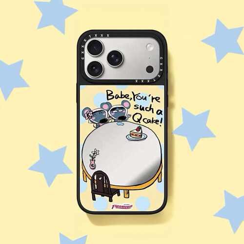 韩火火系列鼠鼠买了新蛋糕手机壳18Pro适用于iPhone17Promax苹果16Promax可爱卡通15plus个性创意13保护套12