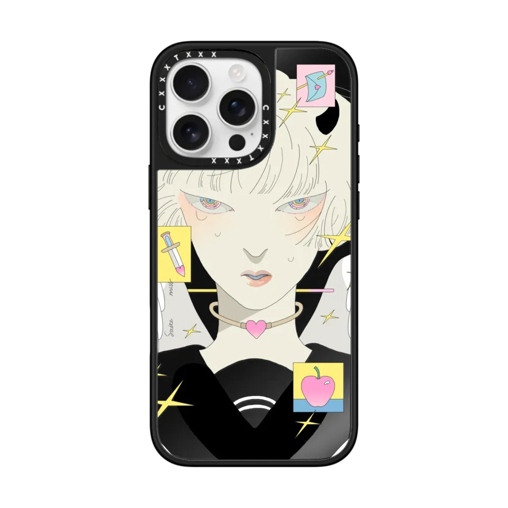 低级失误少女手机壳iPhone18ProMax适用于iPhone17ProMax艺术家插画16plus苹果明星同款15pro个性创意保护套