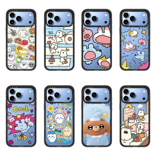 吉伊卡哇贴纸大集合冰川蓝适用于iPhone18/17pro手机壳可爱艺术个性创意16/15/14/13/pro潮酷磁吸防摔硬壳女