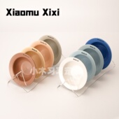 陶瓷耐高温釉下彩BRIDGE.CAT韩国飞碟可适配支架猫咪狗狗饭碗平口