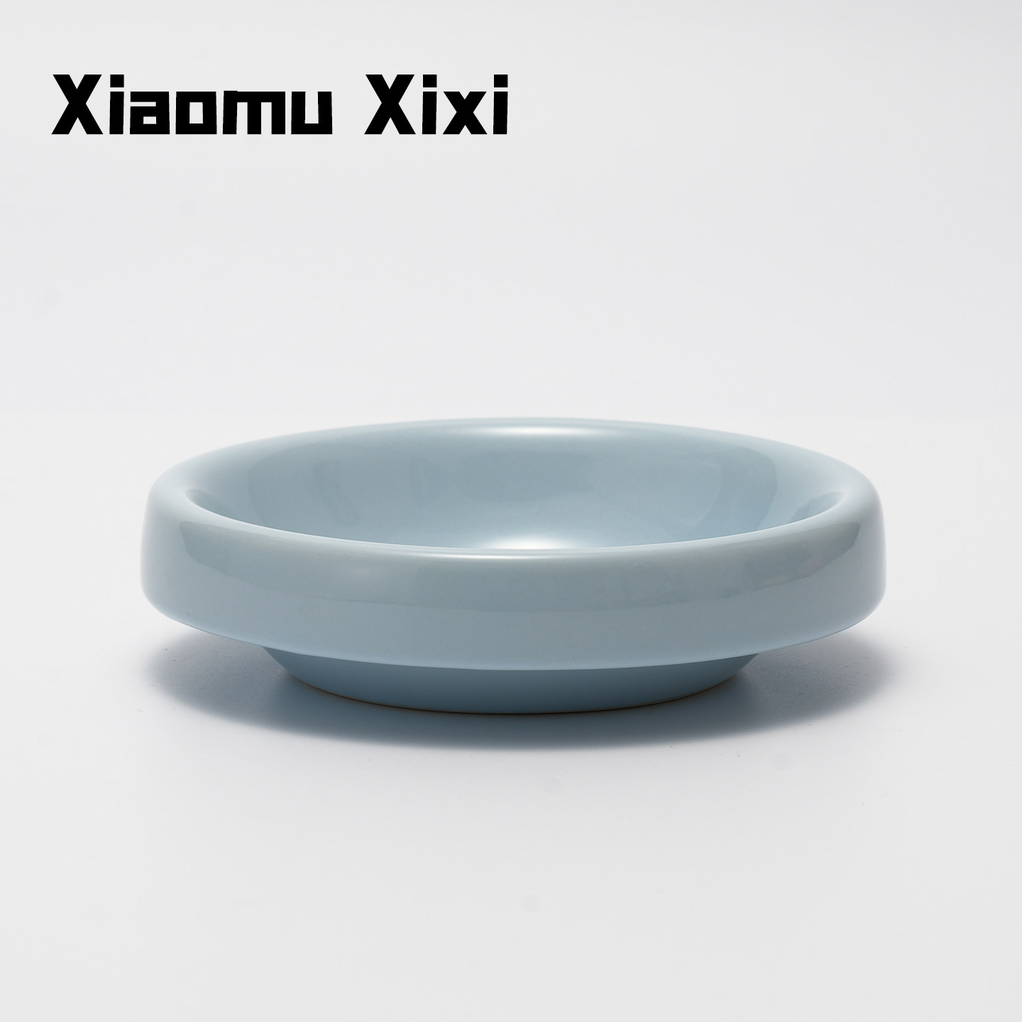 大口径浅口小宠粮水碗易清洗图片