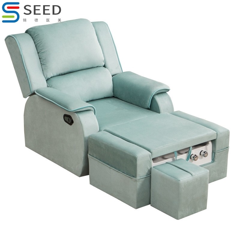 足浴沙发足疗沙发电动沙发床躺椅单人沐足店按摩床洗脚床美容椅子