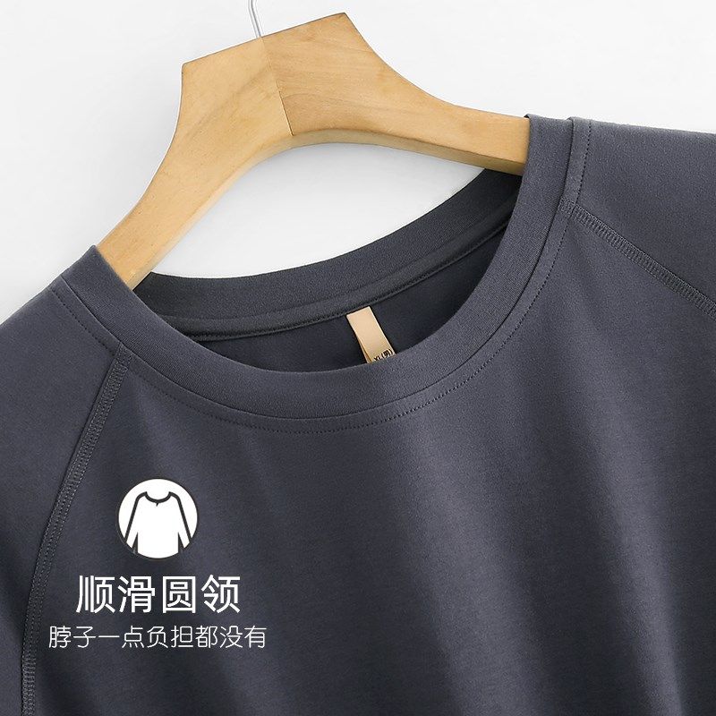 家乐芬睡衣男士夏季纯棉短袖短裤家居服男式男款夏天夏款大码套装