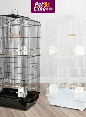 鸟笼豪华鹦鹉笼八哥虎皮玄凤牡丹笼子大型繁殖笼超大号双层别墅