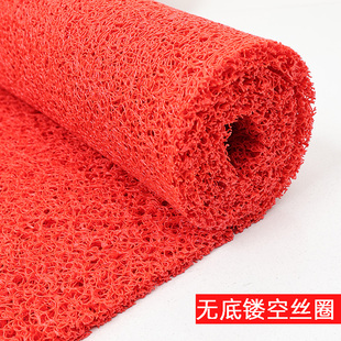 防溅水凉垫子无底丝圈地垫户外透水漏水镂空脚垫澡堂浴室防滑垫门
